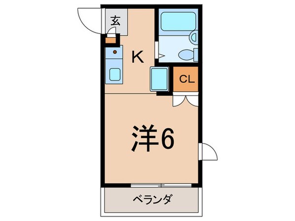 ロイヤルパレス大口の物件間取画像